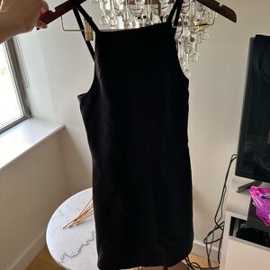 French Connection Black Whisper Dress